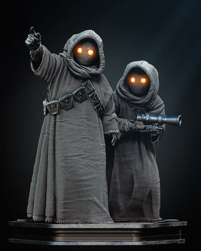 Jawas - Sculpture