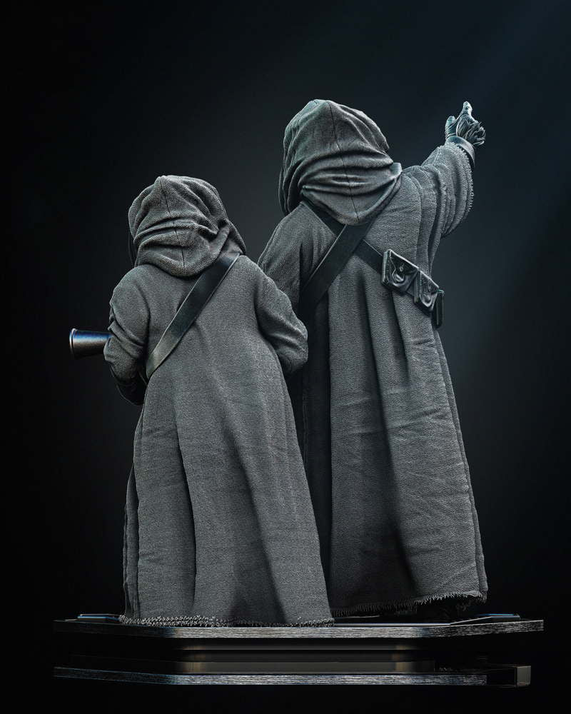 Jawas - Sculpture