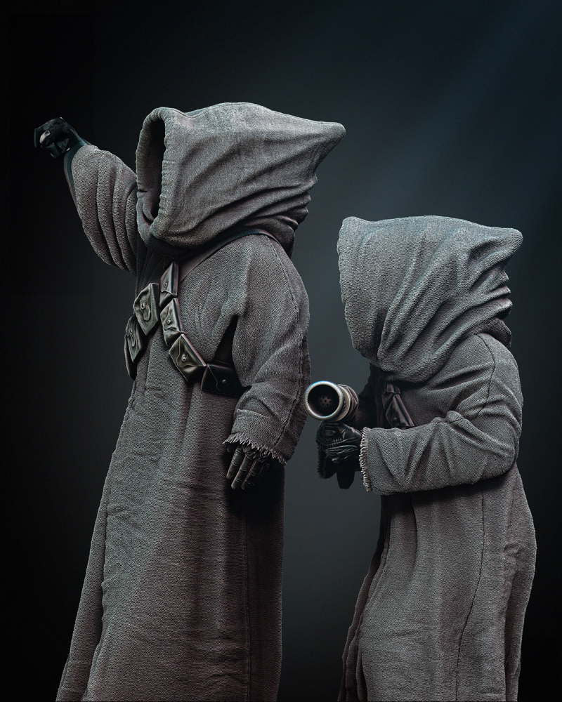 Jawas - Sculpture