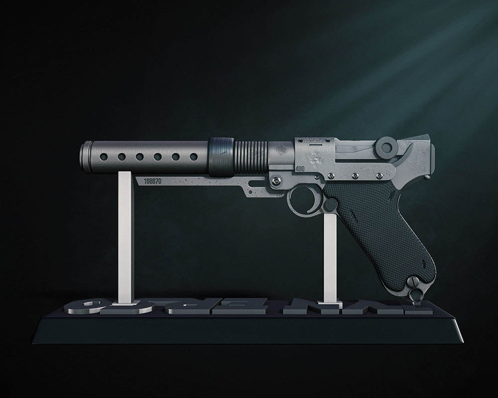 JynErso A-180 Blaster Rogue One - Weapon