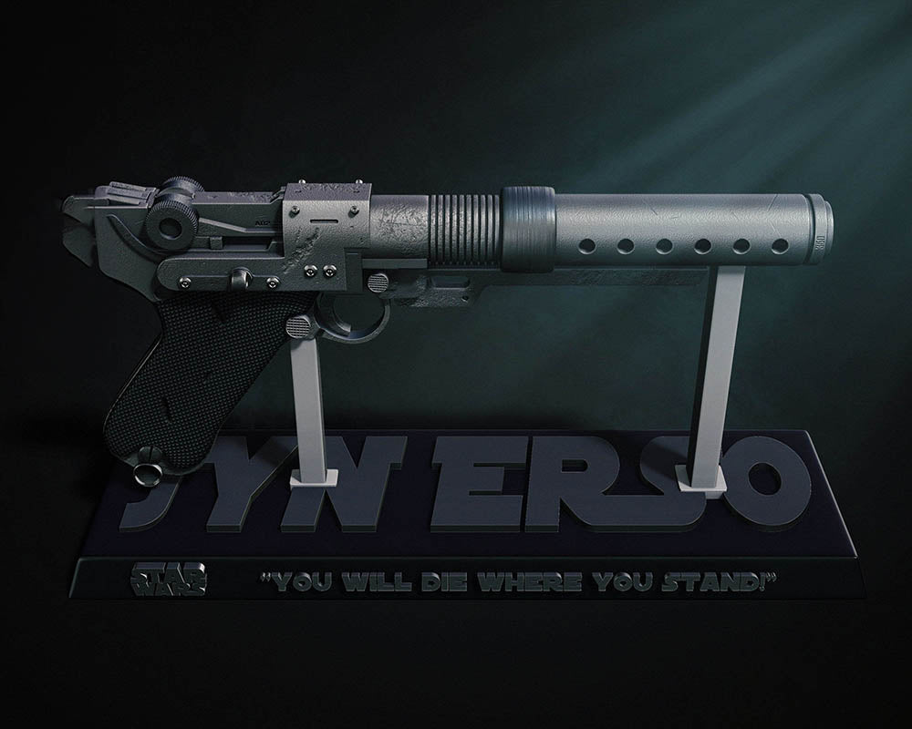 JynErso A-180 Blaster Rogue One - Weapon