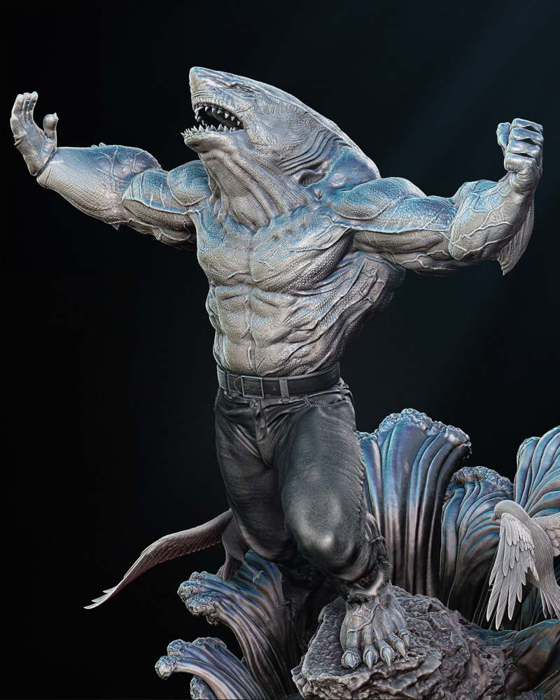 King Shark - Sculpture