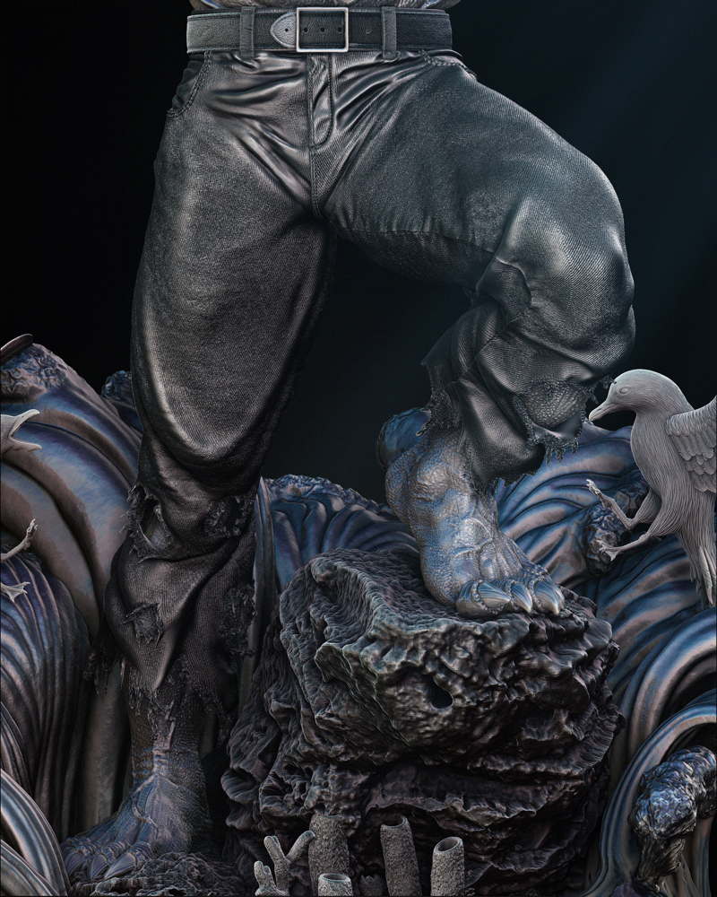 King Shark - Sculpture