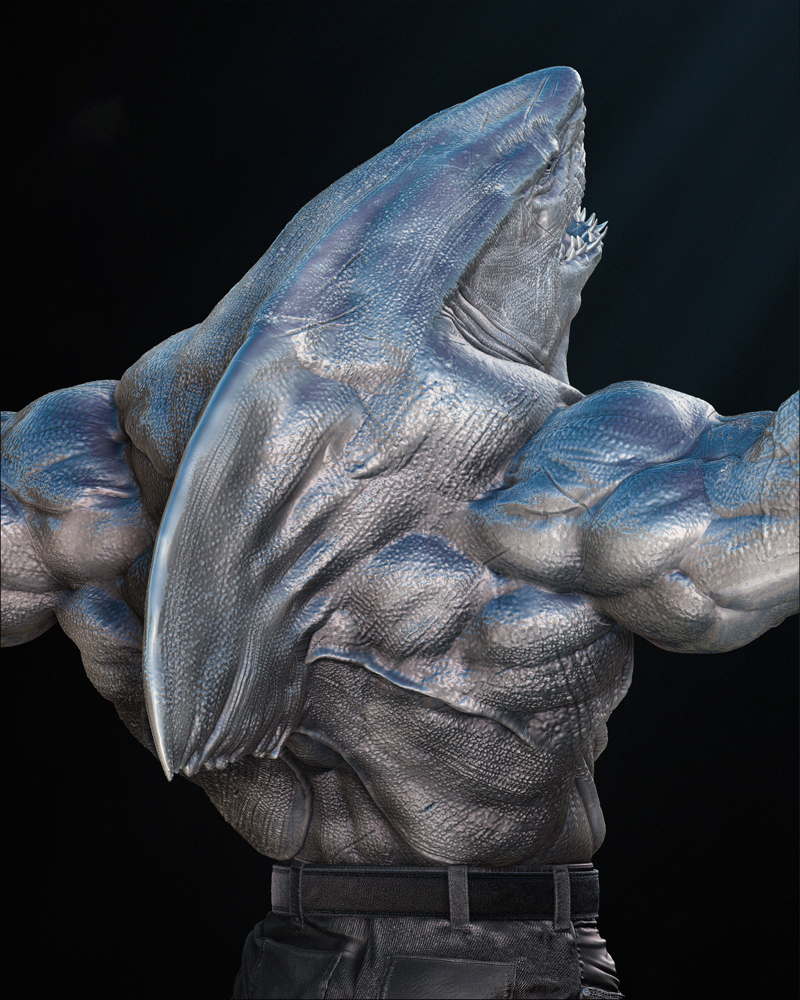 King Shark - Sculpture