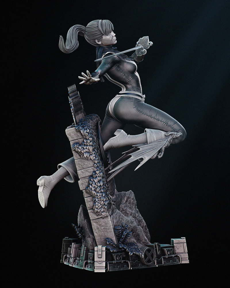 Kitty Pryde - Sculpture