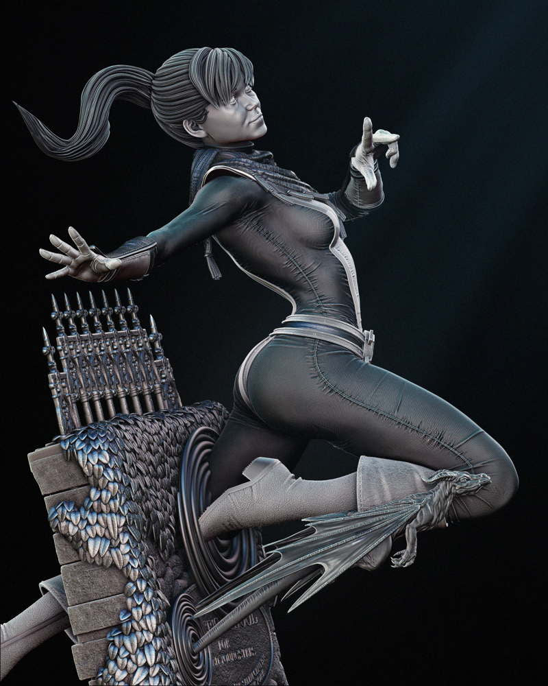 Kitty Pryde - Sculpture