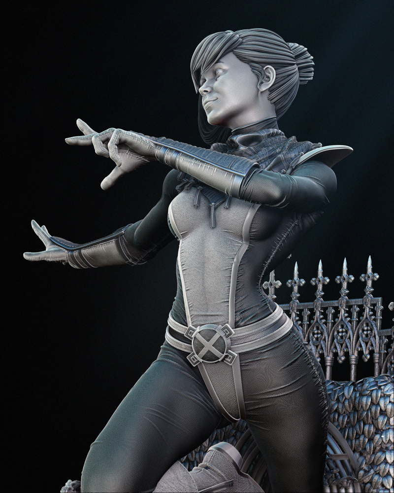 Kitty Pryde - Sculpture