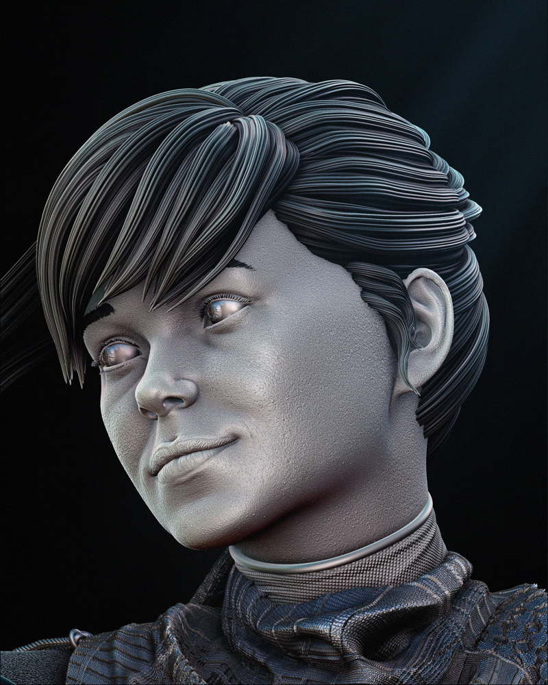 Kitty Pryde - Sculpture