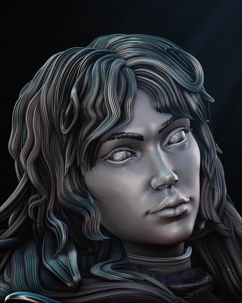 Kitty Pryde - Sculpture