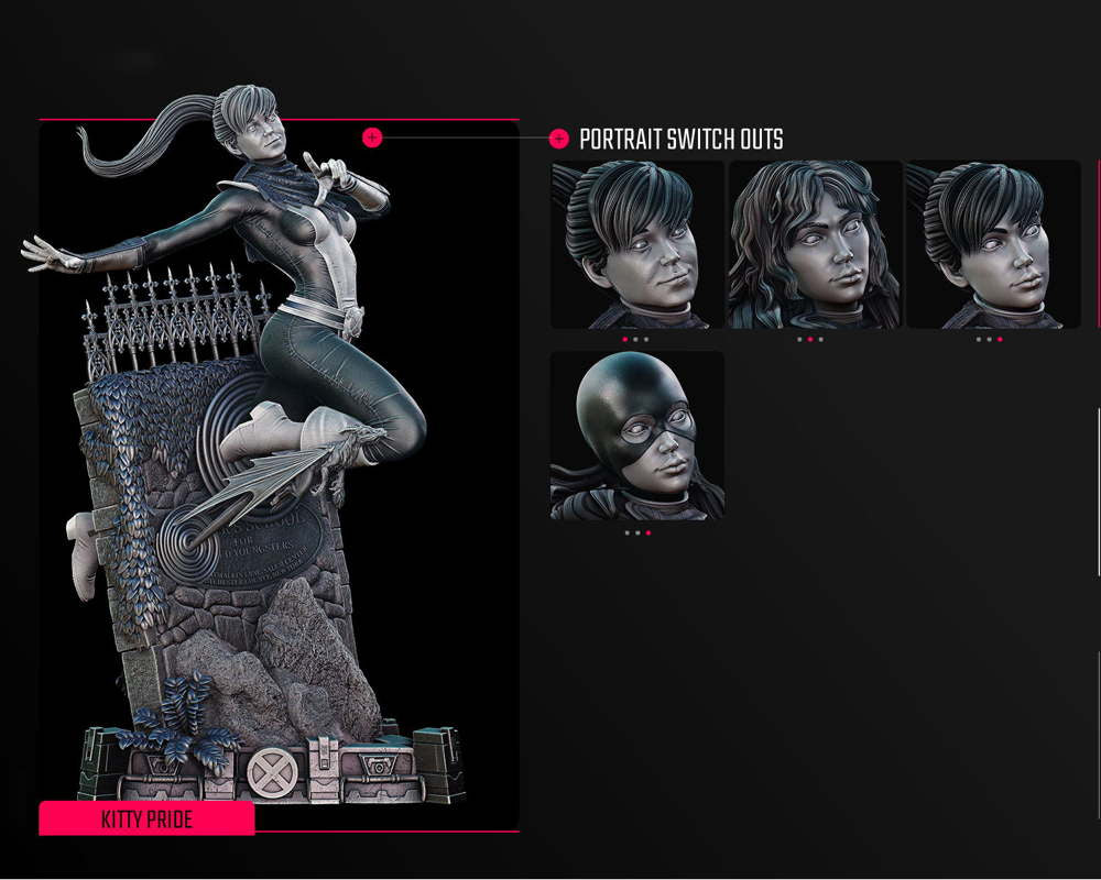 Kitty Pryde - Sculpture