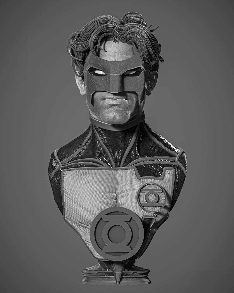 Kyle Green Lantern - Portrait Bust