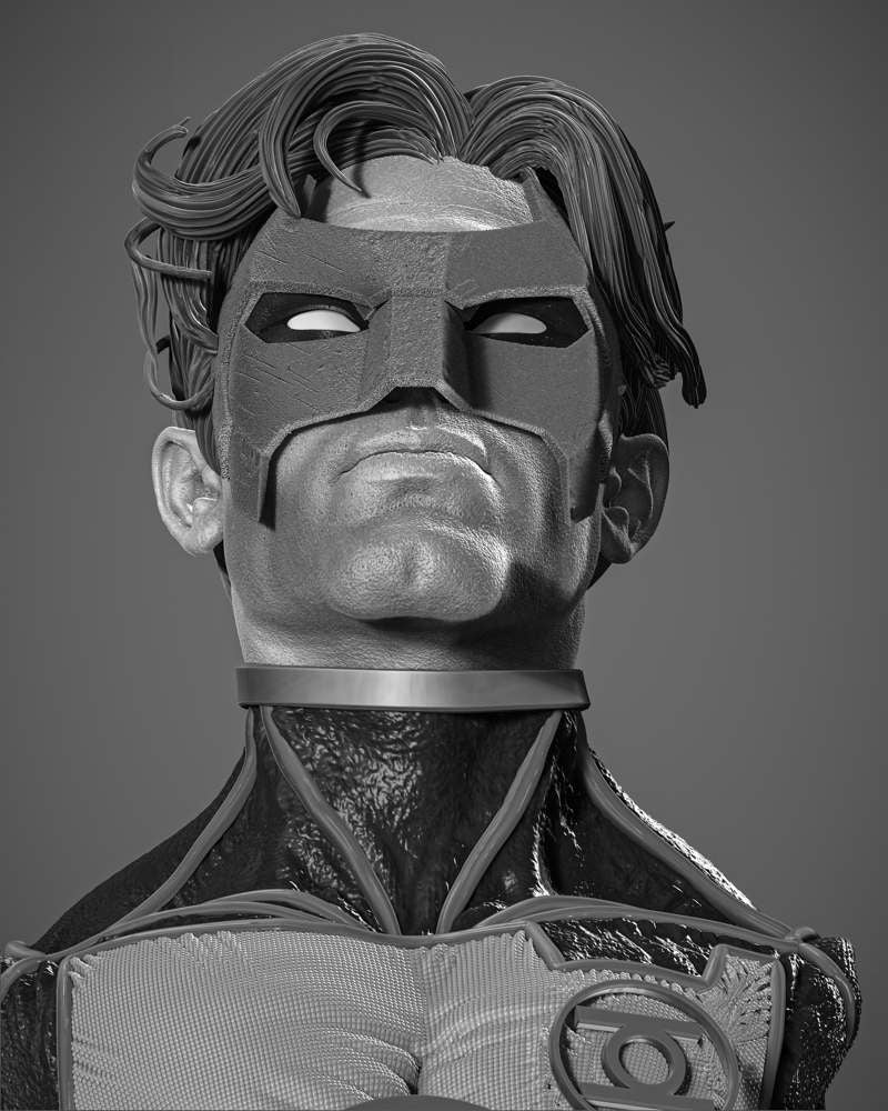 Kyle Green Lantern - Portrait Bust