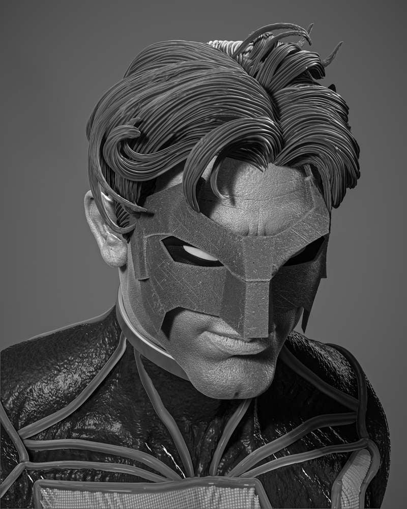 Kyle Green Lantern - Portrait Bust