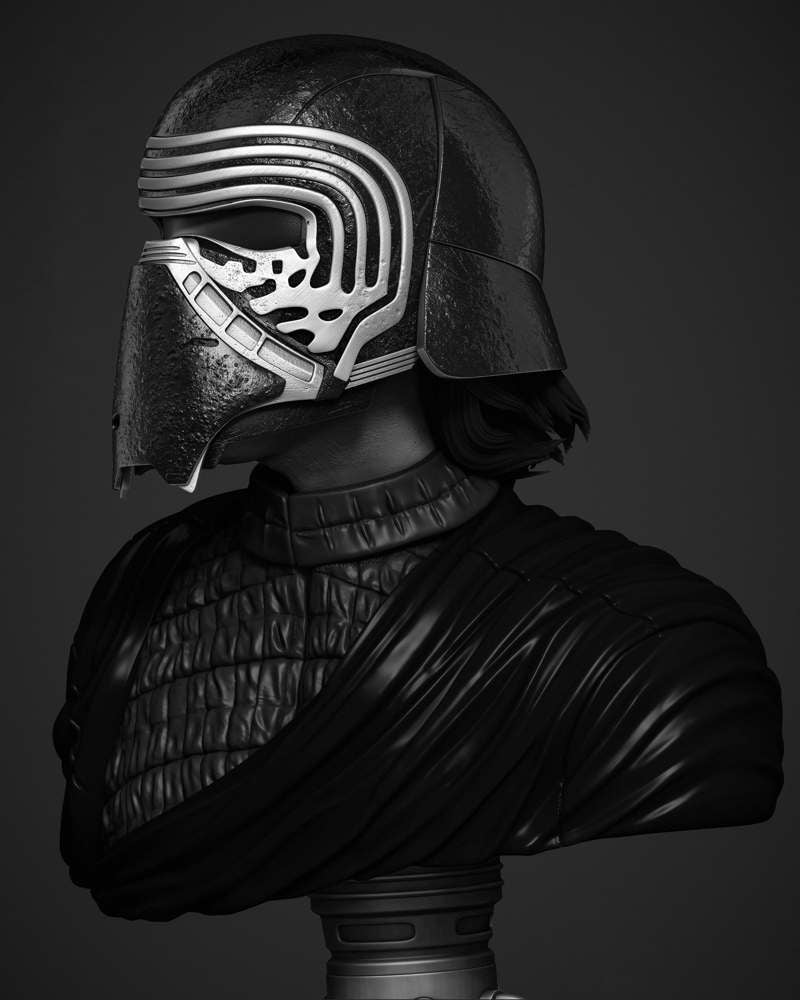 Kylo Ren - Bust Portrait