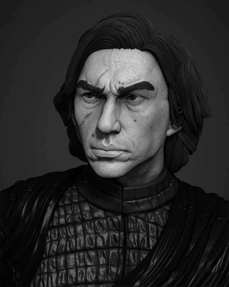 Kylo Ren - Bust Portrait