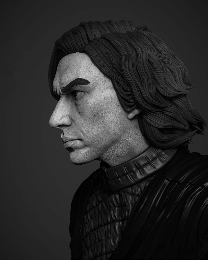 Kylo Ren - Bust Portrait