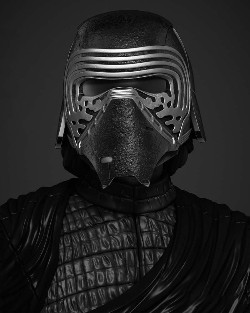 Kylo Ren - Bust Portrait