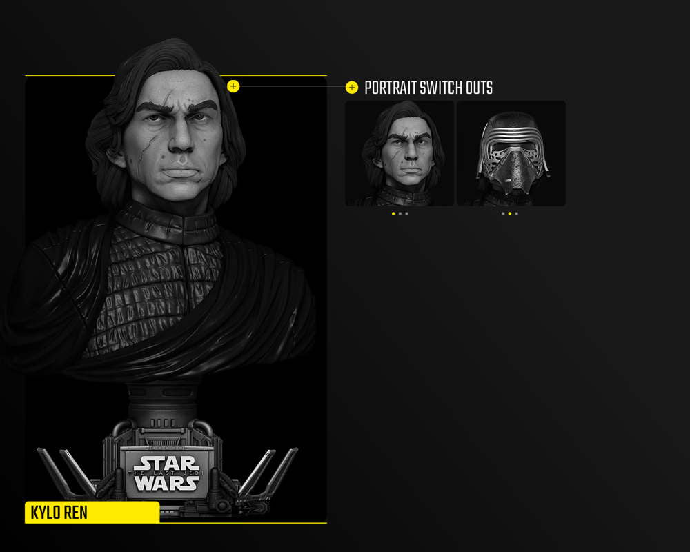 Kylo Ren - Bust Portrait