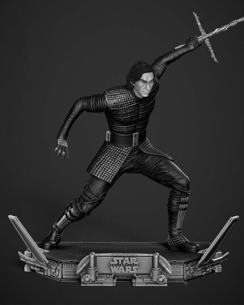 Kylo Ren - Sculpture