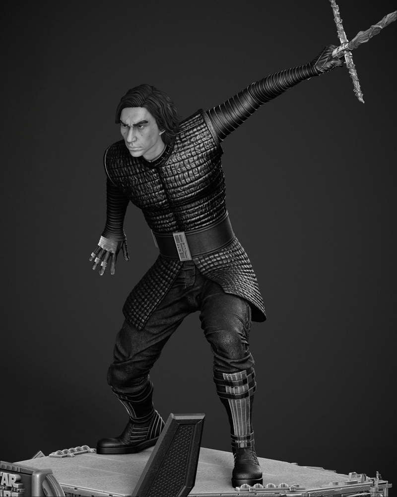 Kylo Ren - Sculpture