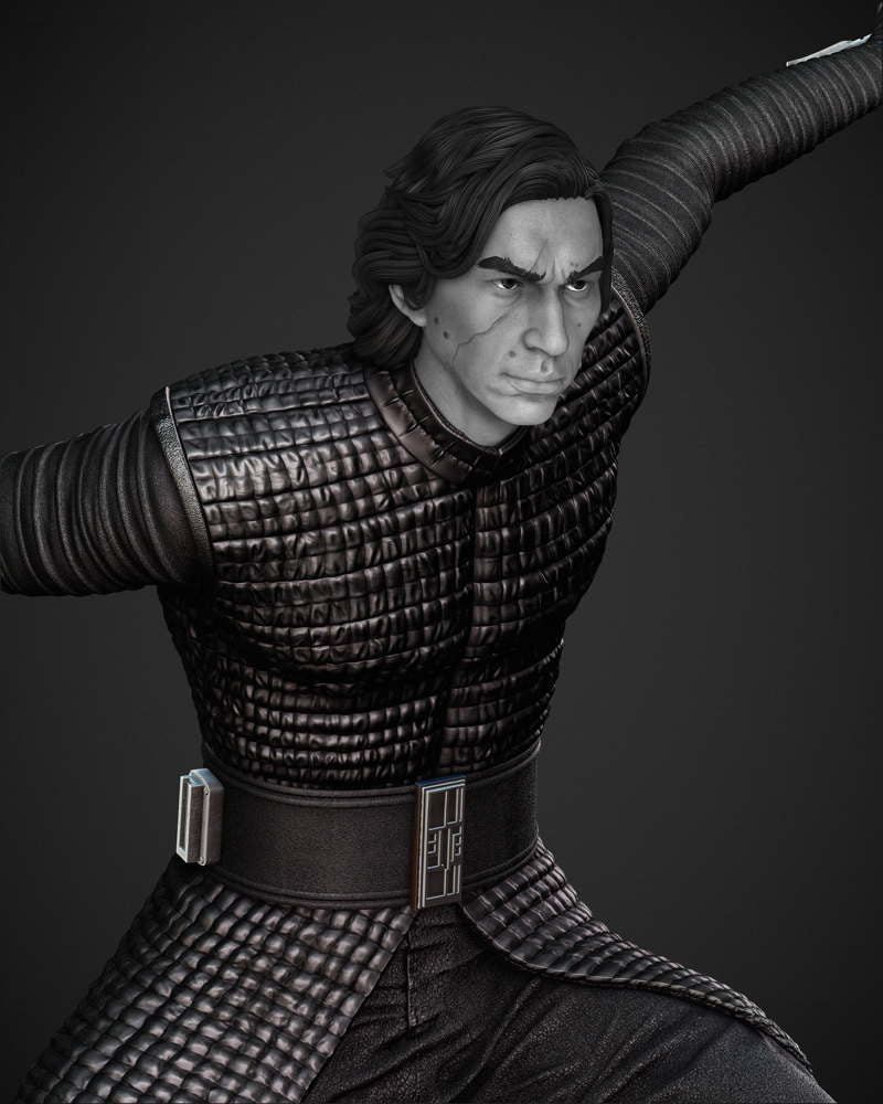 Kylo Ren - Sculpture