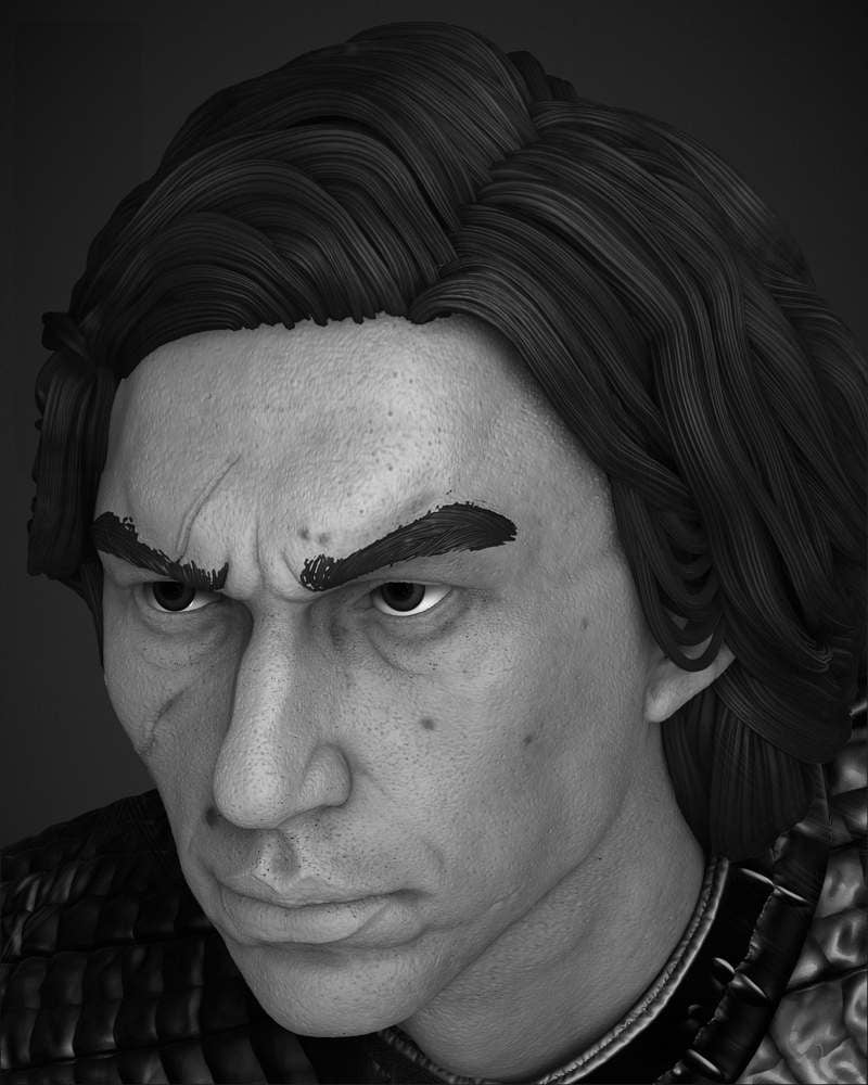 Kylo Ren - Sculpture