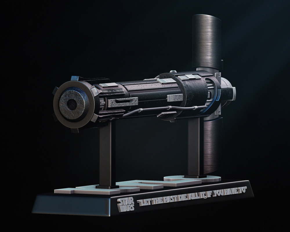 Kylo Ren Lightsaber - Weapon