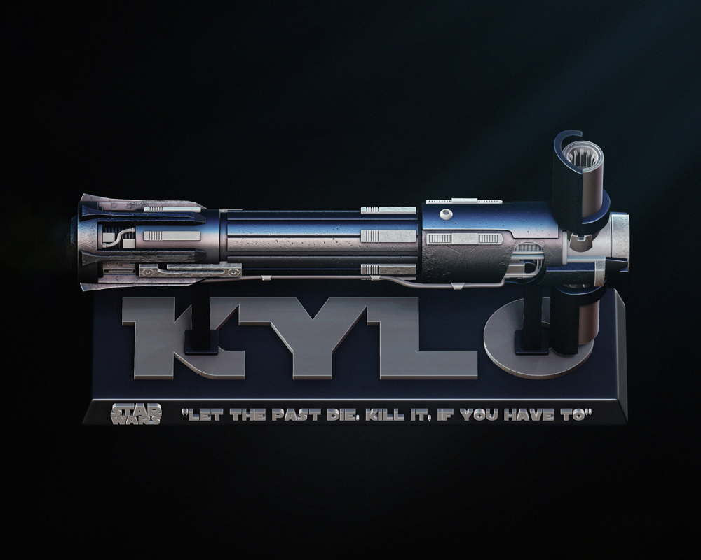 Kylo Ren Lightsaber - Weapon