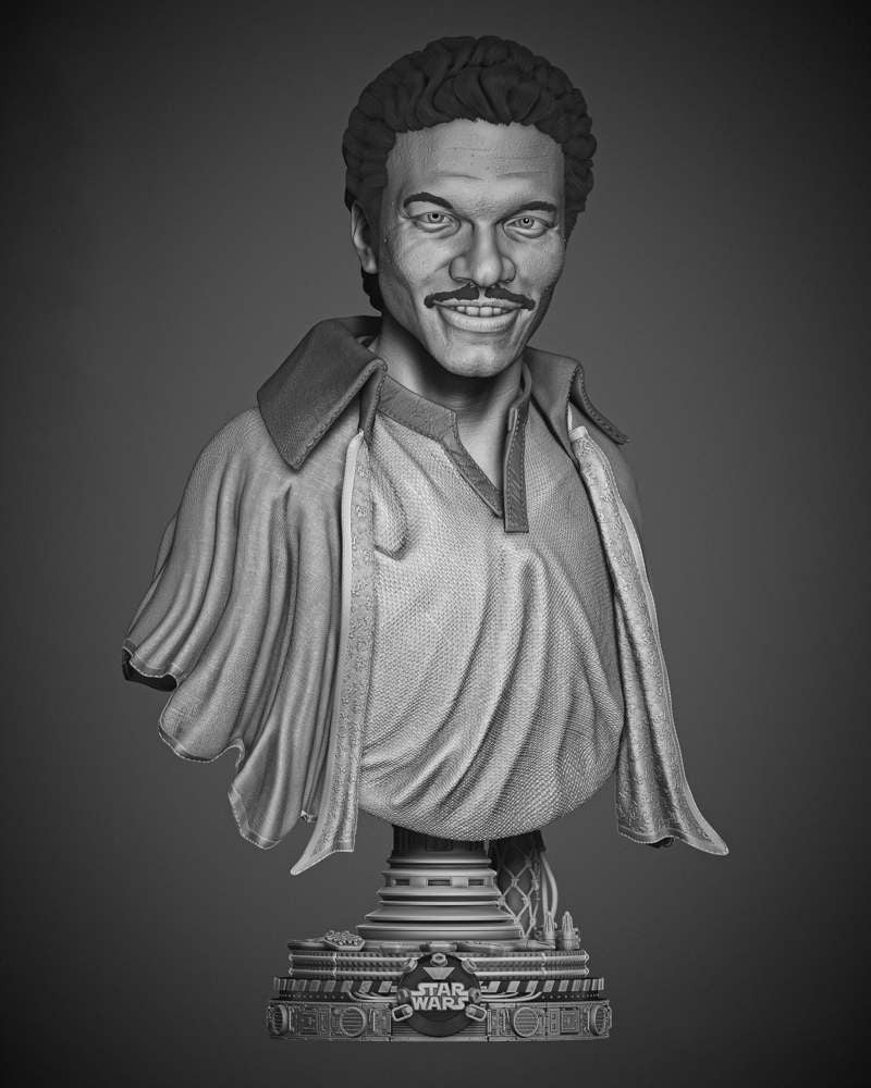 Lando Calrissian - Portrait Bust