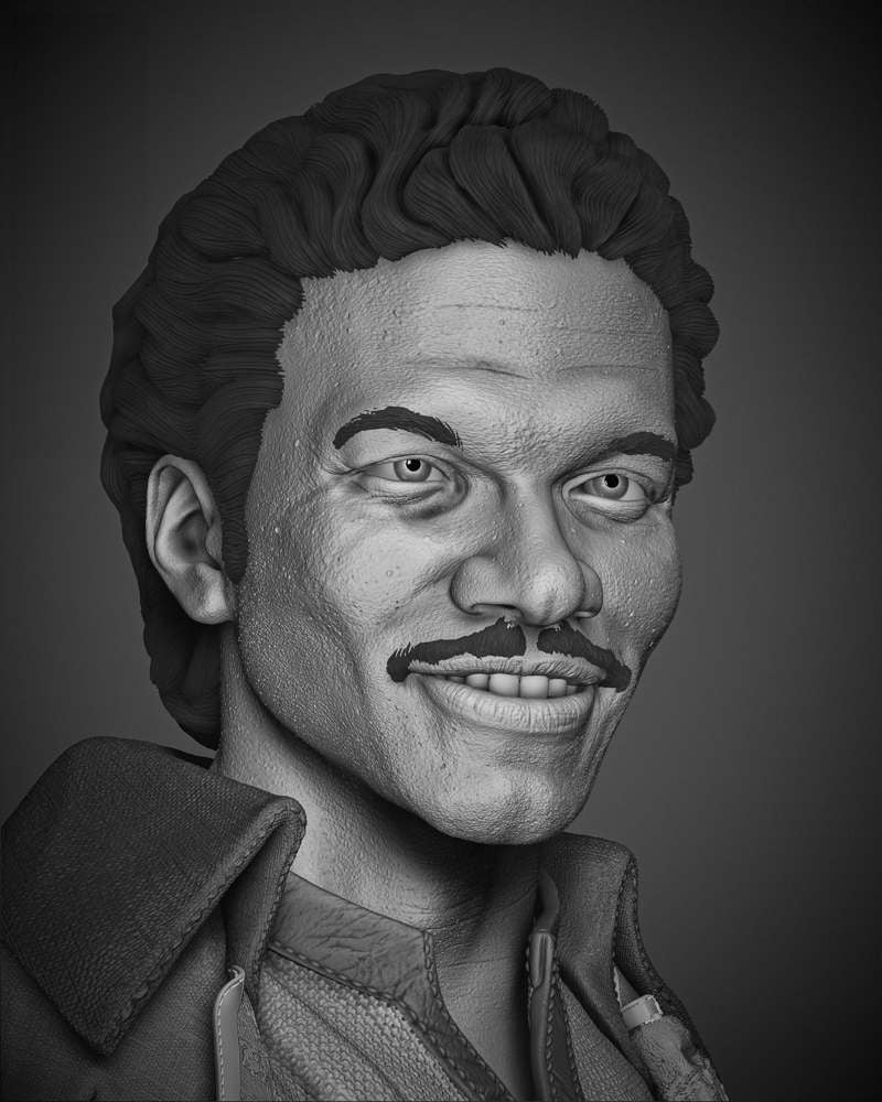 Lando Calrissian - Portrait Bust