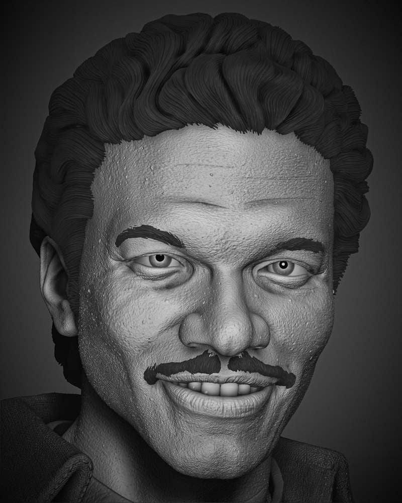 Lando Calrissian - Portrait Bust