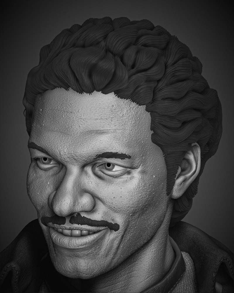 Lando Calrissian - Portrait Bust