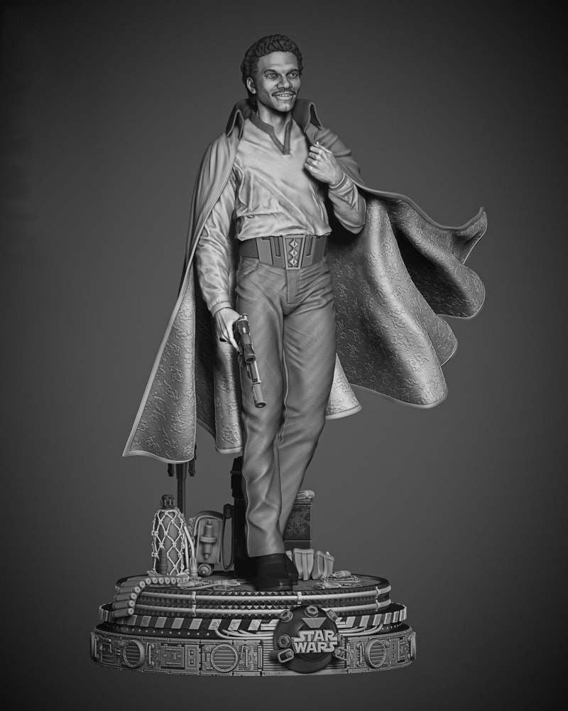 Lando Calrissian - Sculpture