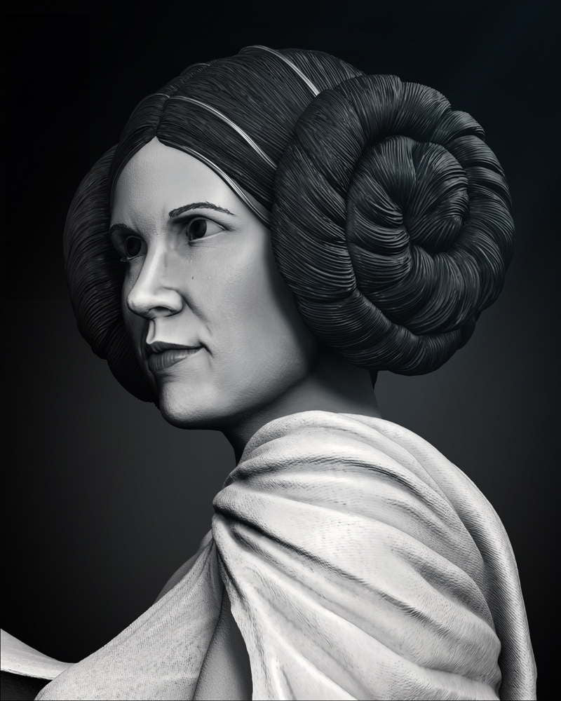 Leia Organa - Sculpture