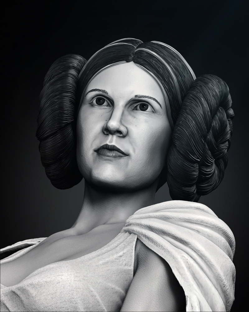 Leia Organa - Sculpture