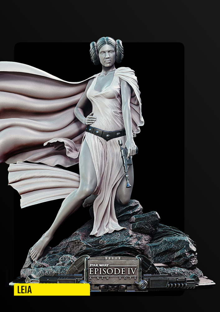 Leia Organa - Sculpture