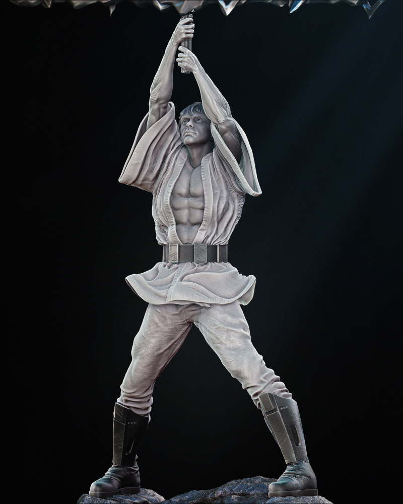 Luke Skywalker - Sculpture