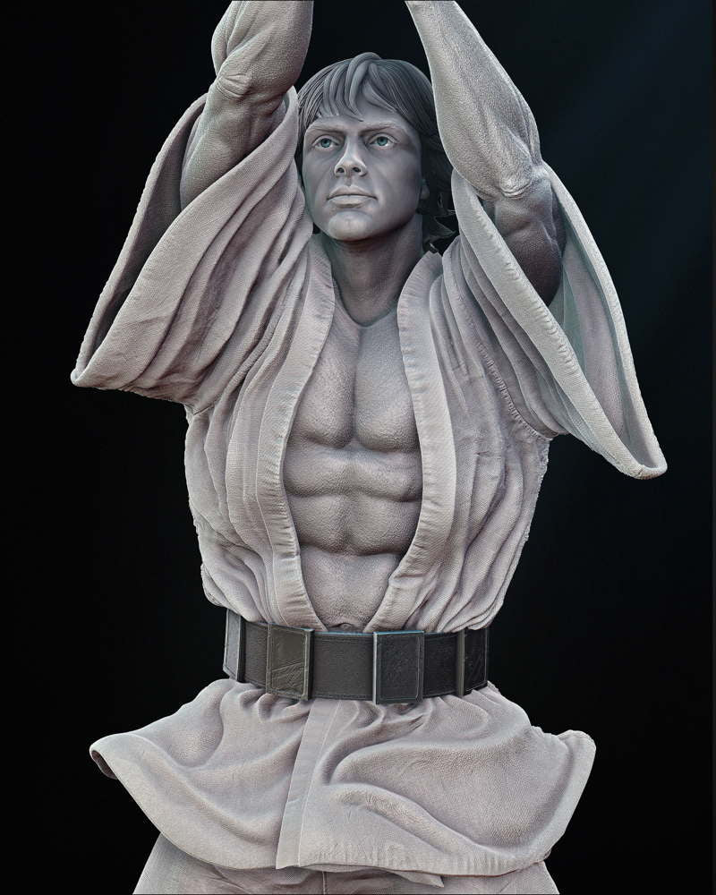 Luke Skywalker - Sculpture