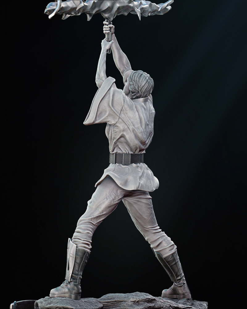 Luke Skywalker - Sculpture