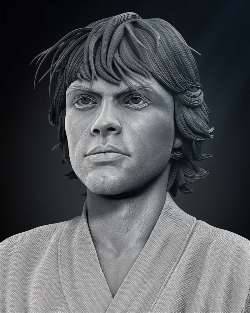 Luke Skywalker - Portrait Bust