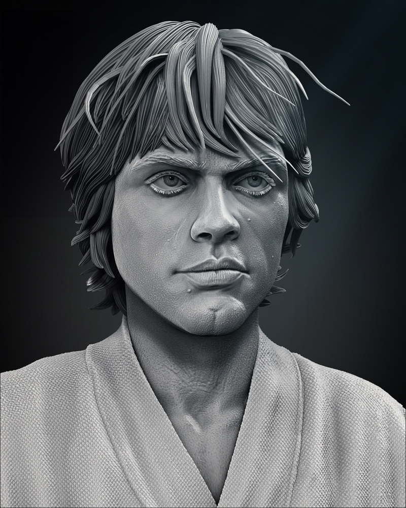 Luke Skywalker - Portrait Bust