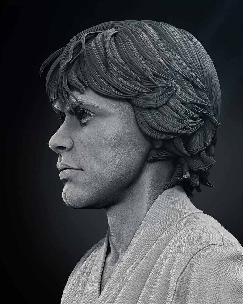 Luke Skywalker - Portrait Bust