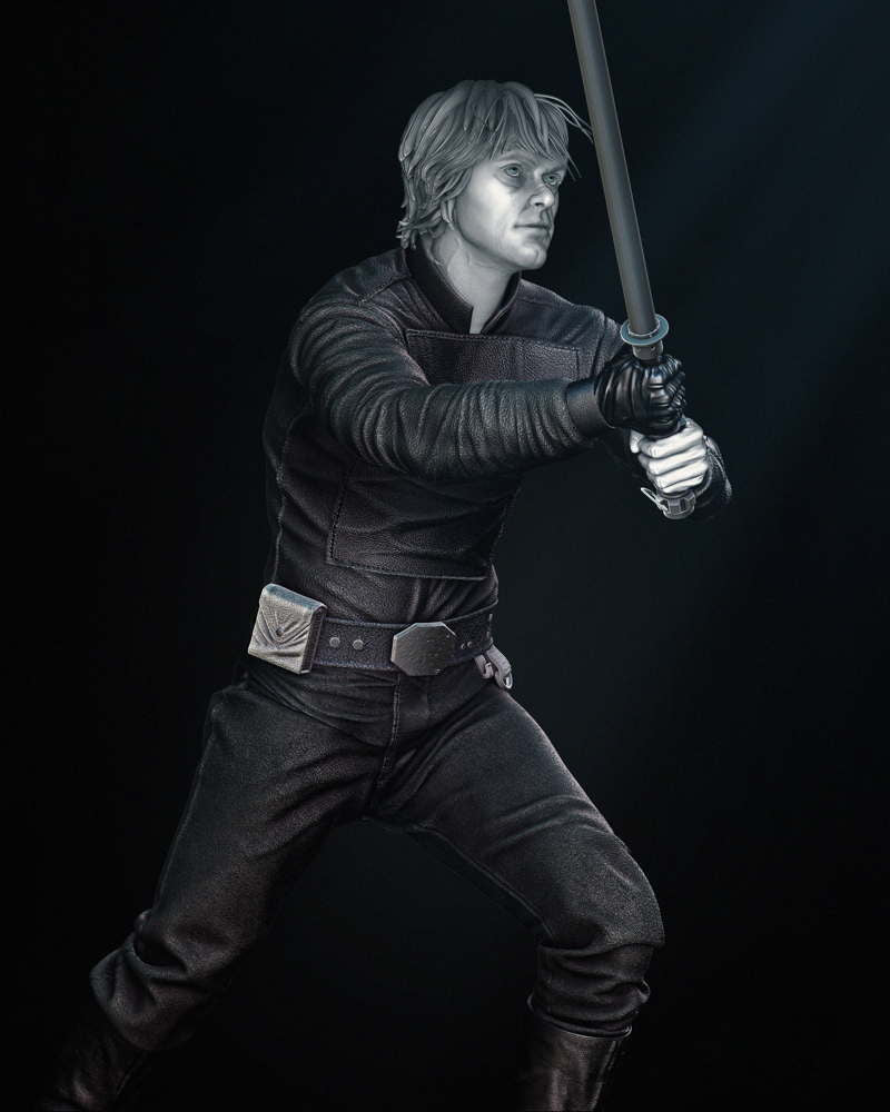 Luke Skywalker - Sculpture