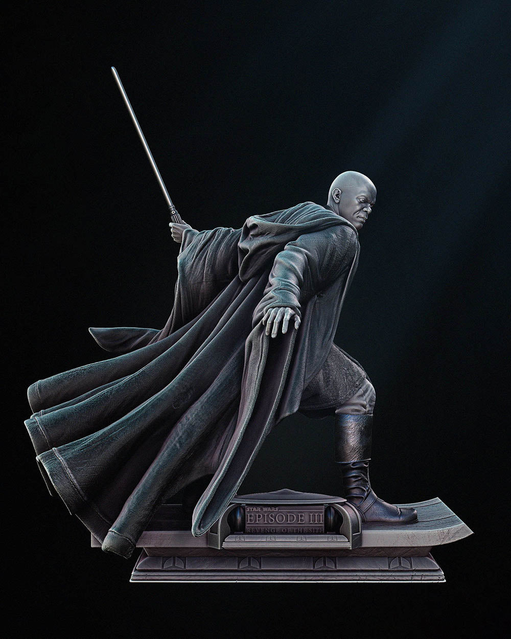 Mace Windu - Sculpture