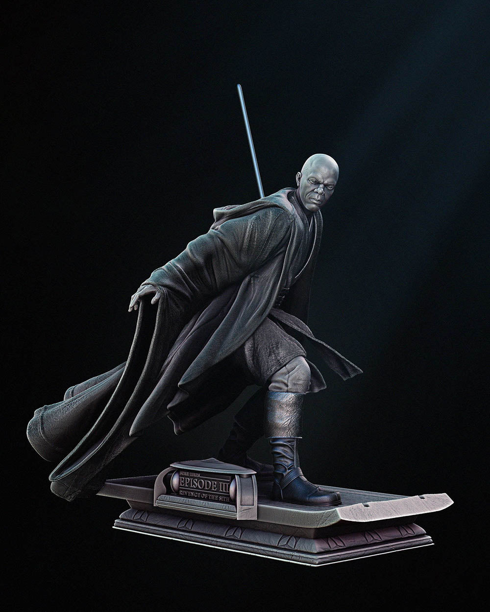 Mace Windu - Sculpture