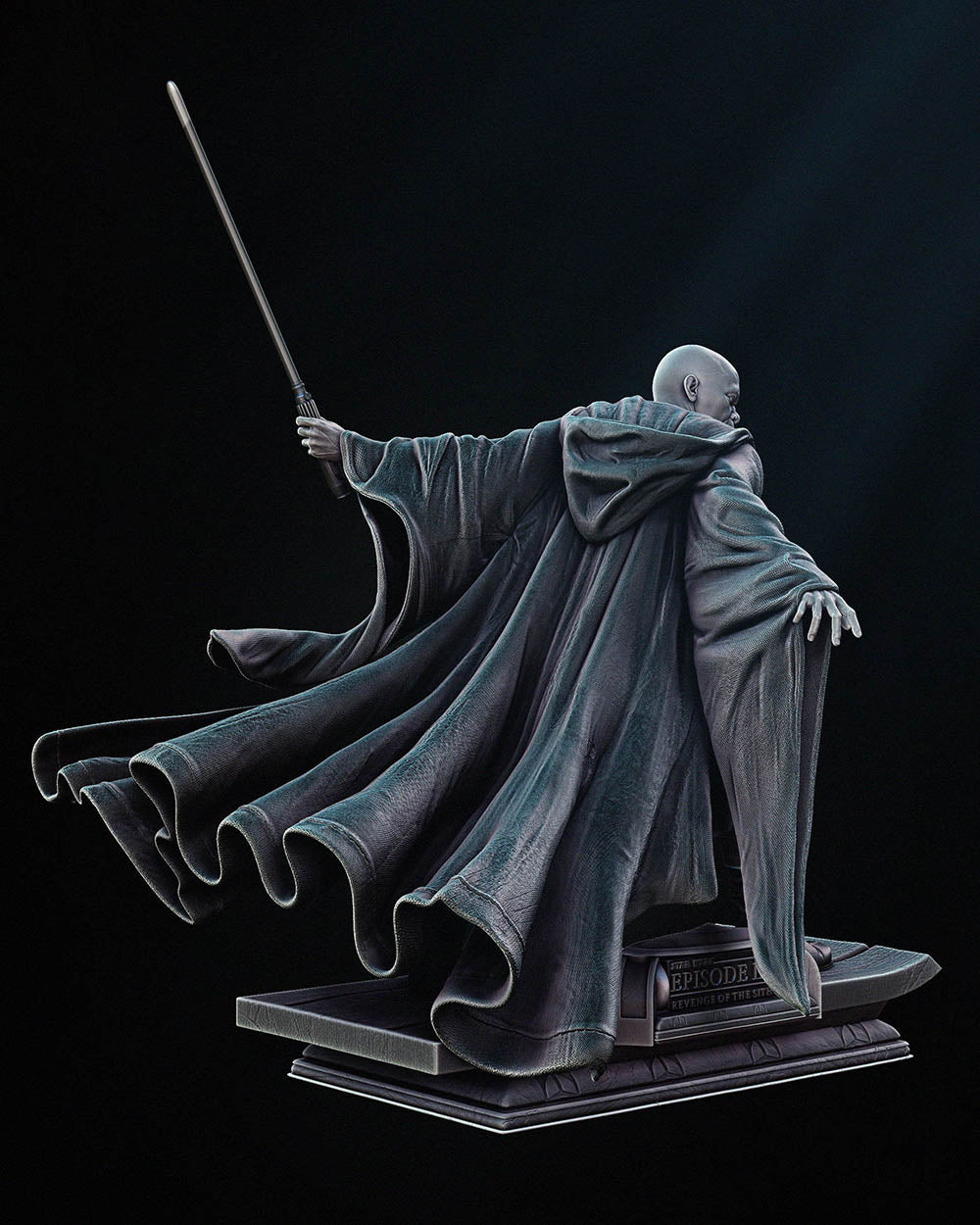 Mace Windu - Sculpture