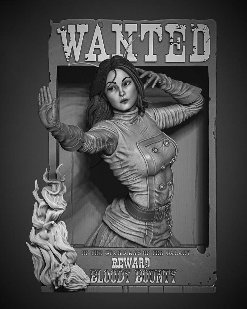 Mantis Comic Version - Poster Bust