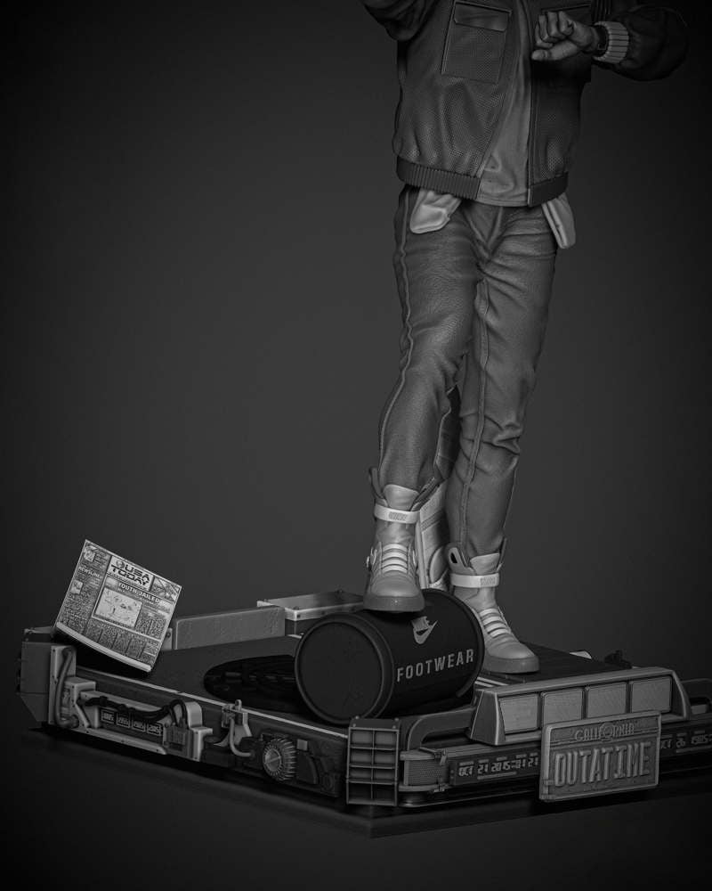 Back to the Future - Marty McFly - Sculpture