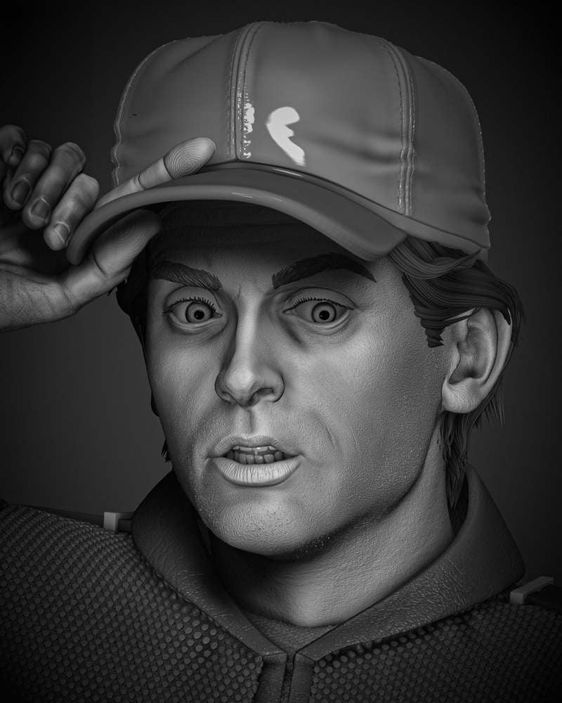 Back to the Future - Marty McFly - Sculpture