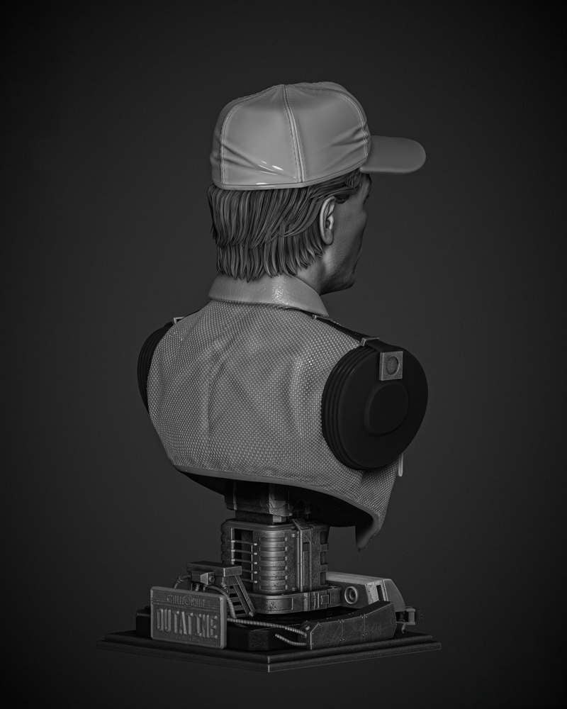 Back to the Future - Marty McFly - Bust Portrait